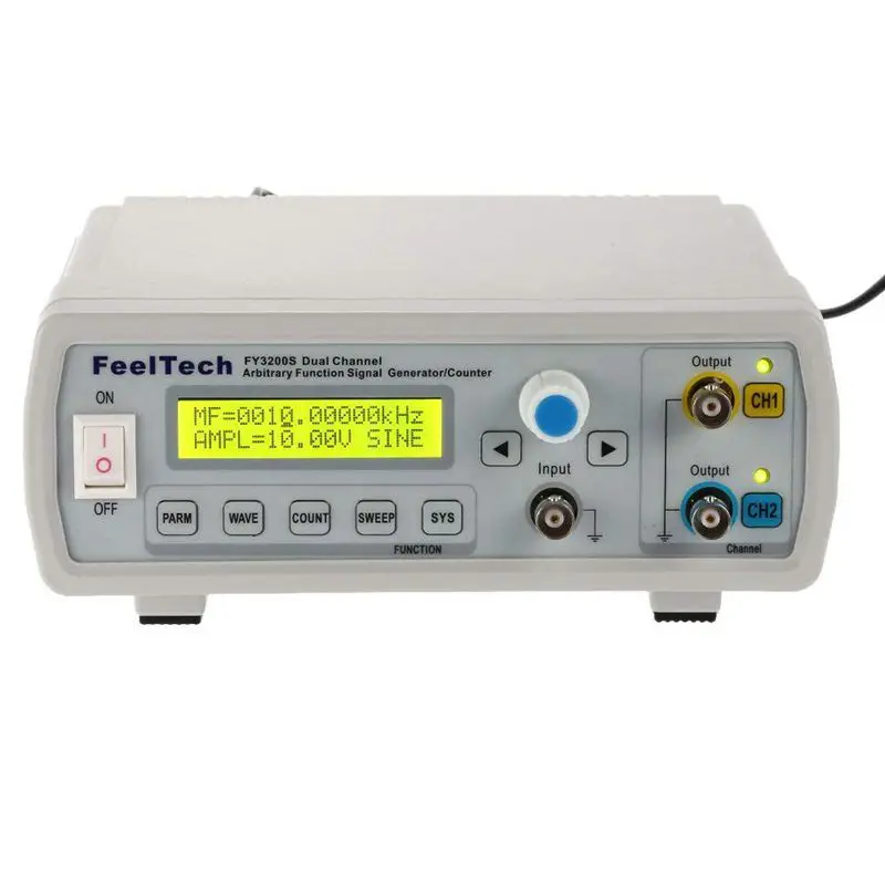 

DDS Function Signal Generator Function Signal Generator, Dual Channel, Arbitrary Waveforms, Pulse Frequency Meter, 12Bits 250M
