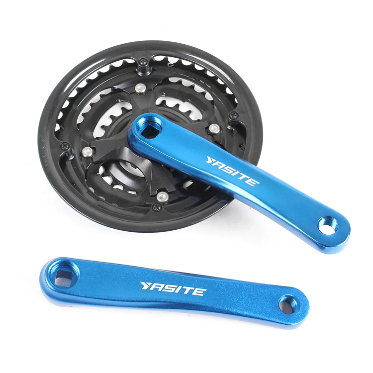 Mountain bike crankset Aluminum Alloy Crankset Crank sprocket 24 34 42T