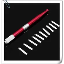 Высокое качество тела Книги по искусству Наборы Руководство Ручка бровей практика пигмент набор