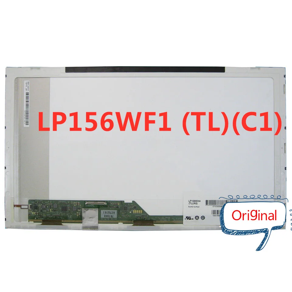 ЖК-экран 15," светодиодный экран для ноутбука Замена LP156WF1 TLC1 LP156WF1(TL)(C1)+ 1920X1080