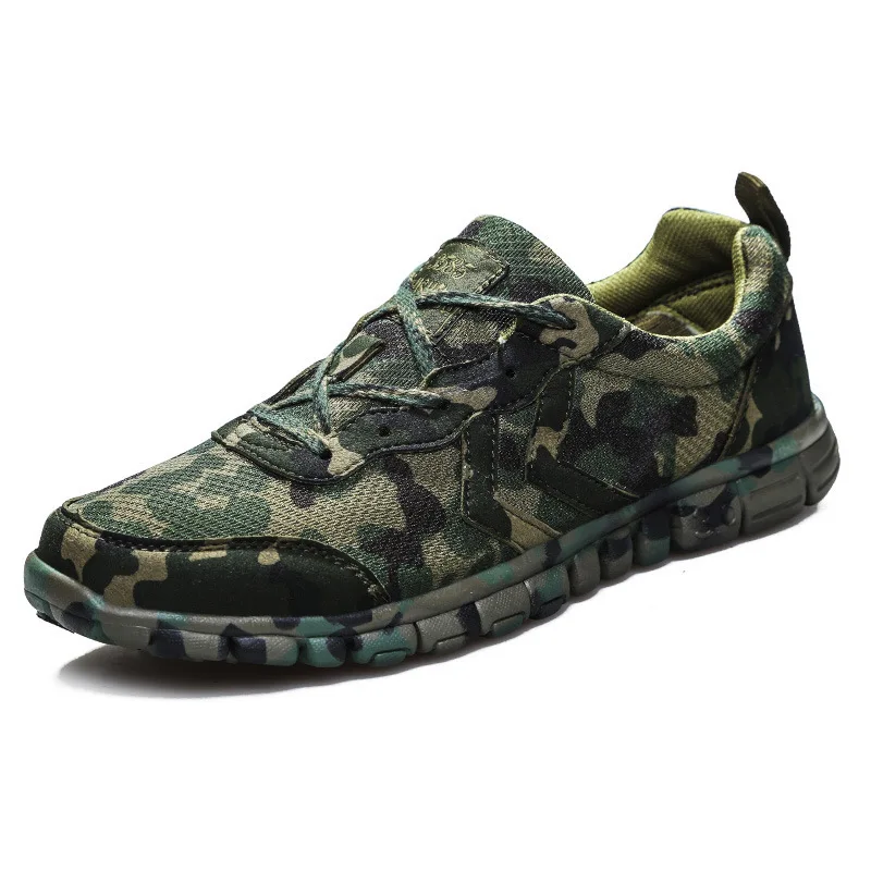 

New Unisex Outdoor Breathable Lace-up Cushioning Training Shoes   Wear-resisting Anit-slip Sports Light Quick And Dry Sneakers