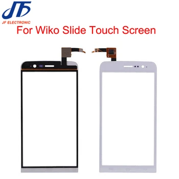 

10pcs/lot touch screen For Wiko Slide Touchscreen front glass Panel Digitizer Replacement parts free shipping