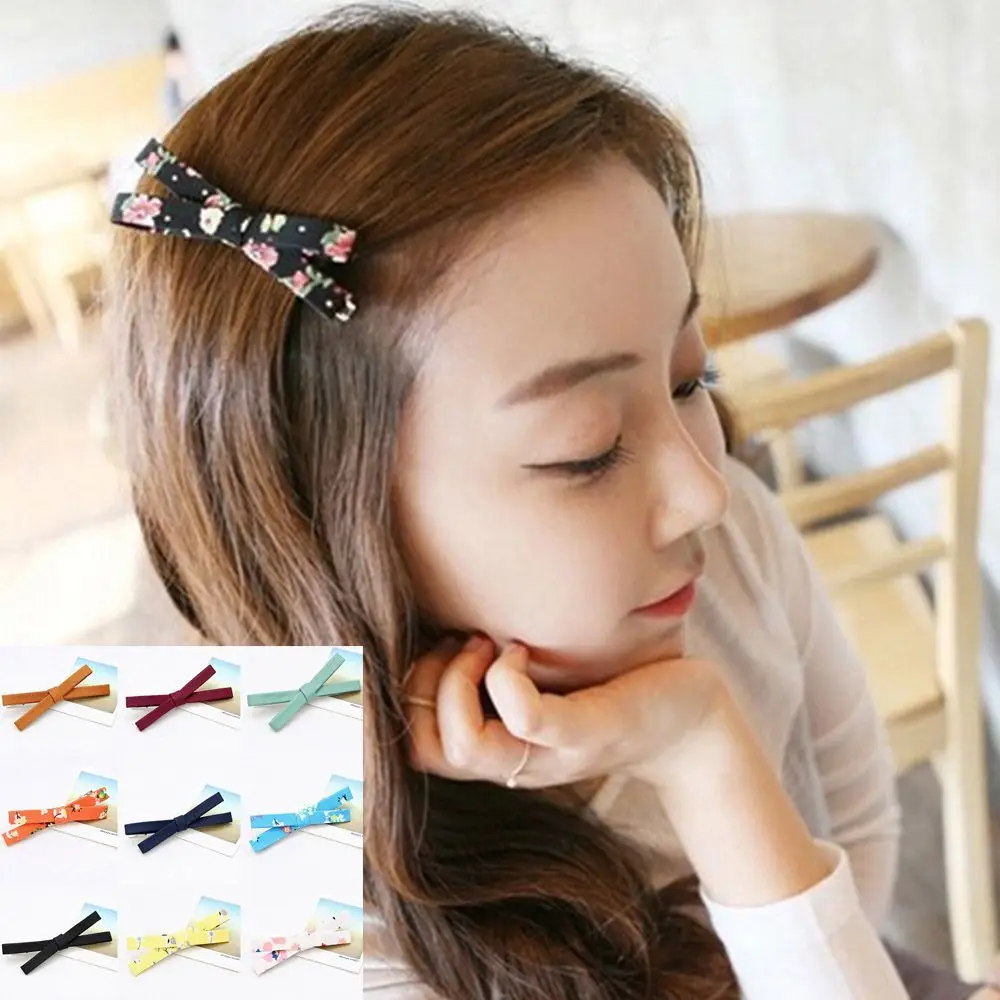 

1PC Fashion Hair Clip Women Girls Hair Accessories Elegant Headwear Ornament Hairpins Barrettes Korean Style Multiple Colors