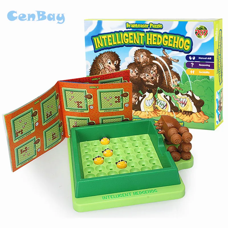 

Funny Intelligent Hedgehog Maze Toy Room Escape Scroll Puzzle Board Game Creative Brain Teaser Interactive Game Educational Toys