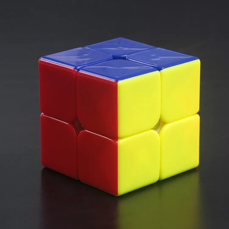 Cyclone Boys магический куб 2x2x2 Stickerless Cubo speed Cube 2x2 Пазлы игрушечные кубики для детей 50 мм