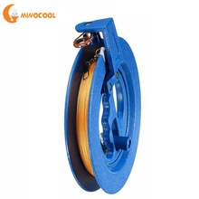 Катушка для намотки воздушного змея 18 см, колесо огня 200 м, инструмент с летающей ручкой, витая струнная линия, наружная круглая синяя ручка для воздушного змея, аксессуары