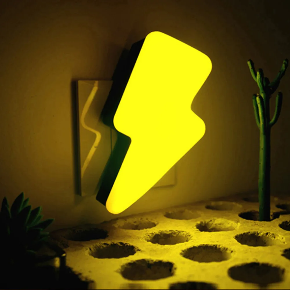 

Creative Design 220V Electric LED Small Night Light Low Power Consumption Light Sensor Night Wall Light Lamp