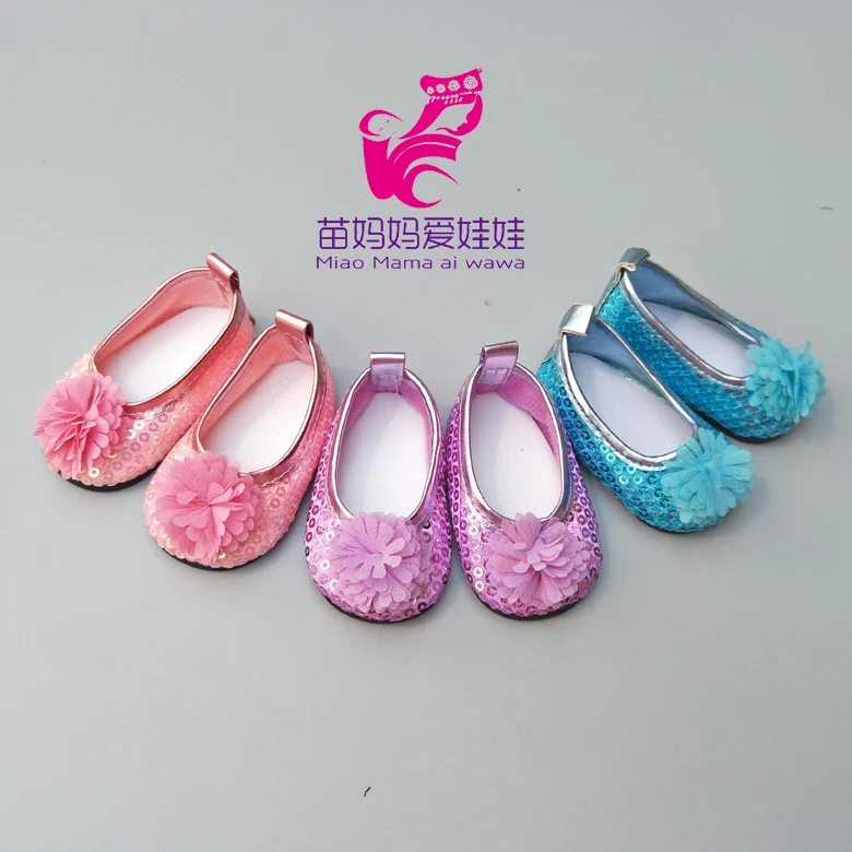 

Fit 43 cm newborn Baby Doll pink single Shoes Suitable For 18 inch girls Doll Toy Boots Doll Accessories