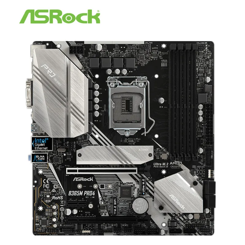 Полностью новая материнская плата для компьютера ASRock B360 Pro4 8 поколения 9 поколения процессор i7/I5/i3 B365M ITX мини маленькая плата