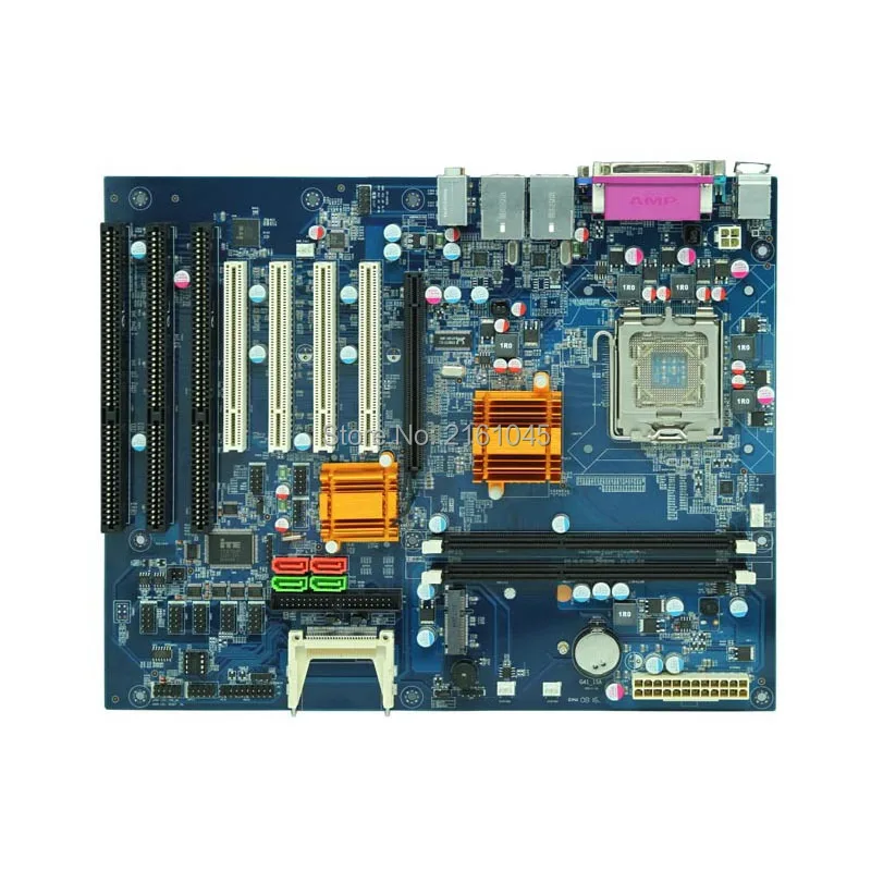 5PCS Desktop Motherboard LGA775 Core 2/Pentium CPU DDR2 2xISA Slot