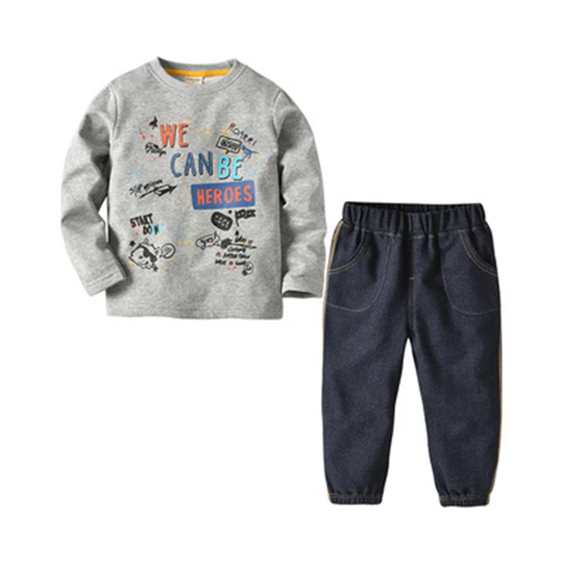 

BAOZIWO 2019 Kid Lovely Children Spring Leisure Style Children Boy Cute Kid Casual Suit