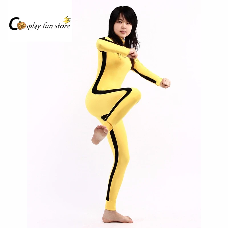 

2017 Customize for adults and kids New Zentai Suit Yellow Lycra Spandex Unisex Bodysuit For Halloween