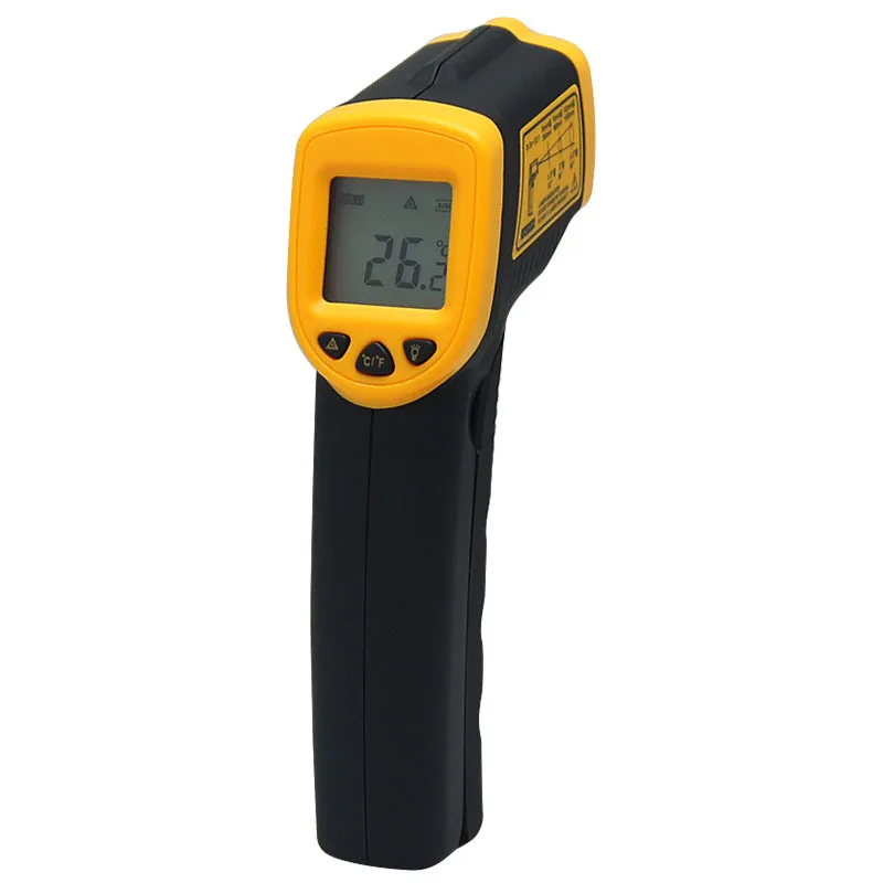 

Non contact IR Digital Infrared Thermometer electronic AR550 -32~550C(-26~1022F) Point Gun Pyrometer Temperature instruments