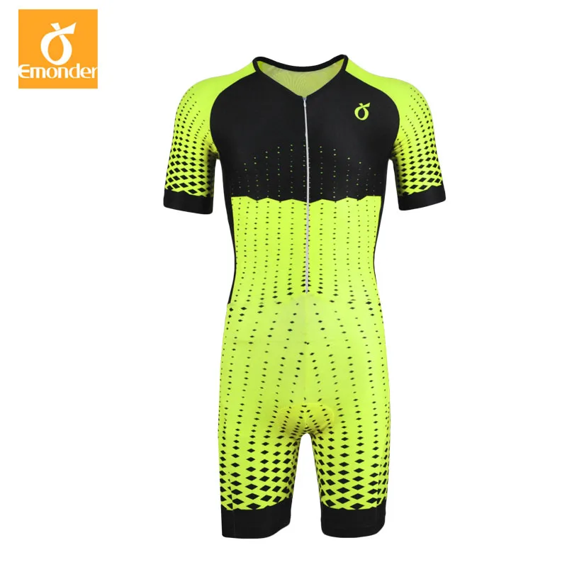 Мужской костюм для триатлона Pro Team, одежда для велоспорта, Облегающий комбинезон, Майо, комплекты из Джерси для велоспорта, Ropa Ciclismo, велосипедная спортивная одежда - Цвет: Армейский зеленый