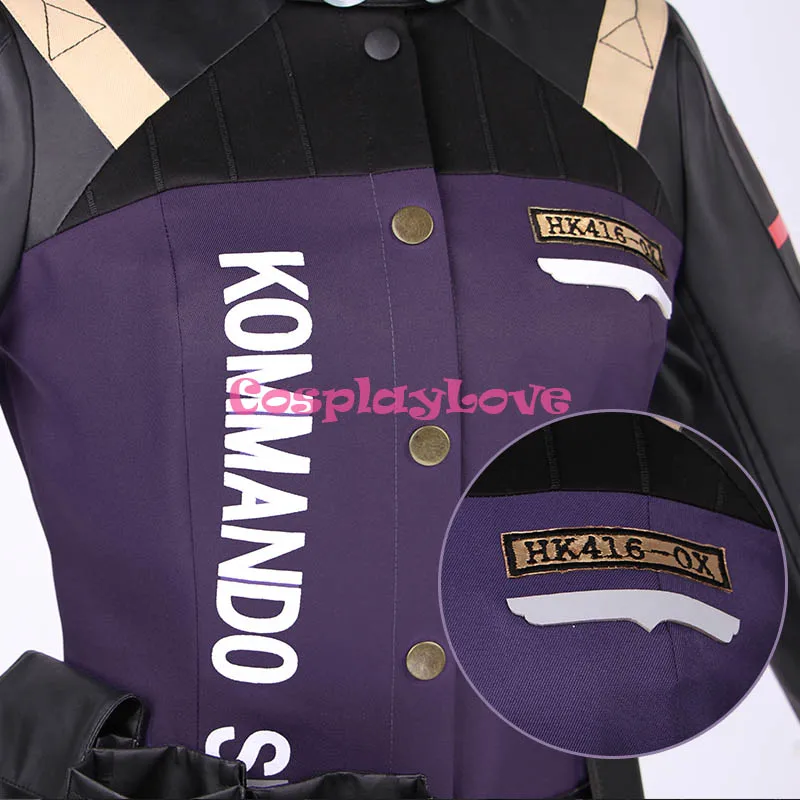 Girls Frontline HK416 Cosplay Costume Custom Made For Halloween Christmas Costume (10)