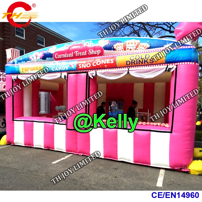free shipping party rental Inflatable Concession Booth for sale