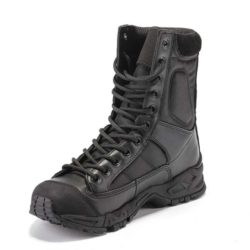 Тактические ботинки; военные ботинки; армейские черные мужские ботинки; дышащие носки высокого качества