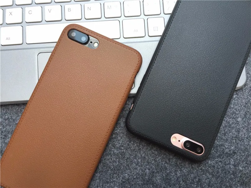 iphone 8 silicone case For iPhone 12 11 Pro Case Soft TPU Ultra Thin Leather Skin Case For iPhone 5S 6S 7 8 Plus Back Cover For iPhone X XR XS Max Case iphone 7 cover