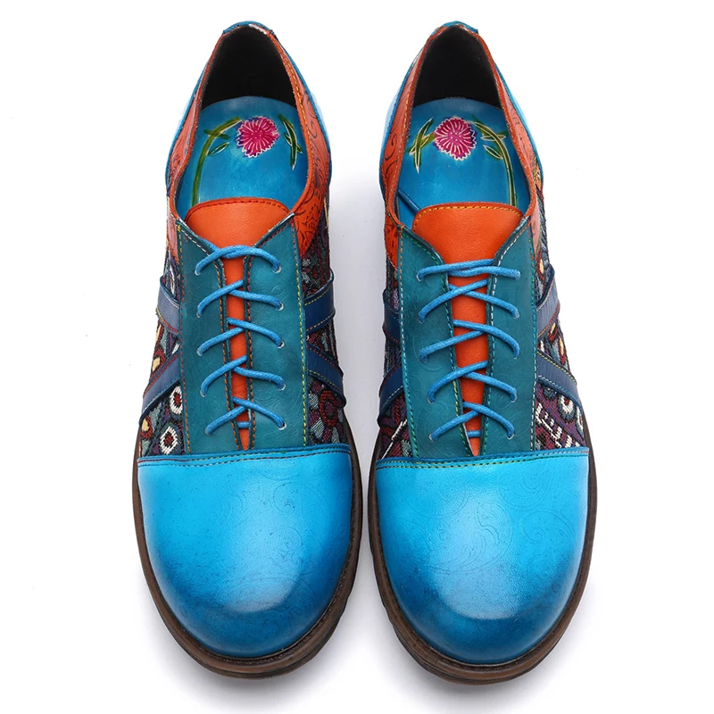 SONDR chaussures femmes nouveau/2019 г. туфли лодочки женская обувь на шнуровке синий каблук zapatos