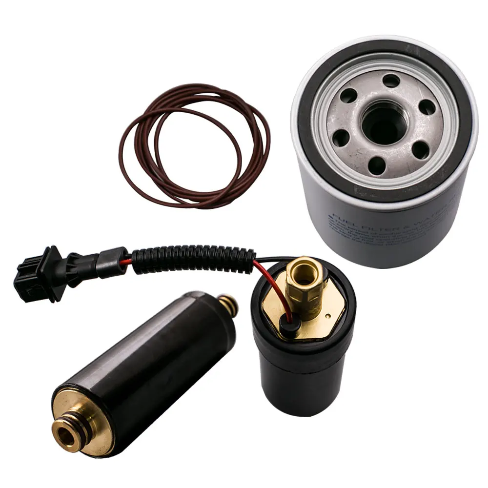 High /& Low Pressure Electric Fuel Pumps for VOLVO PENTA w//filter 4.3 5.0 5.7 GXI