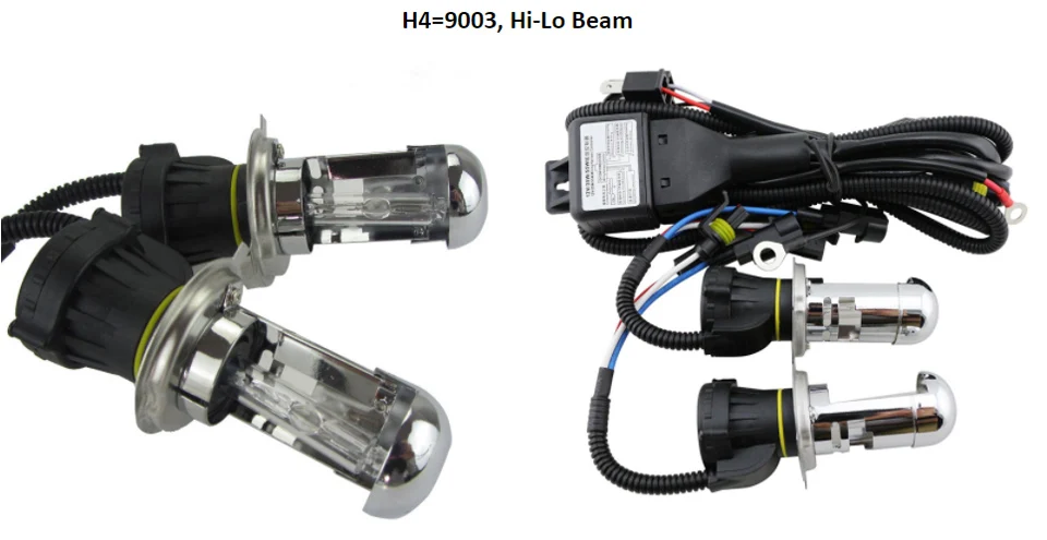 SPEVERT 55 Вт H4 высокий низкий пучок H1 H7 с переключением между дальним X ENON HID комплект лампы тонкий балласт 6000 K 8000 K 12 V Автомобильные светодиодные лампы фар