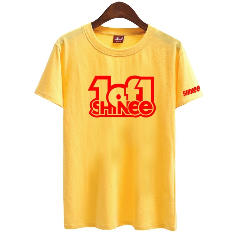 Shinee 1 Of 1 Album T Shirts Kpop Merchandise Shinee 1 Of 1 Album T Shirts Kpop Merchandise