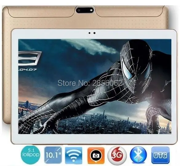 10 inch Tablet Pc 3G Phone Call SIM card Android 5 1 Quad Core WiFi FM