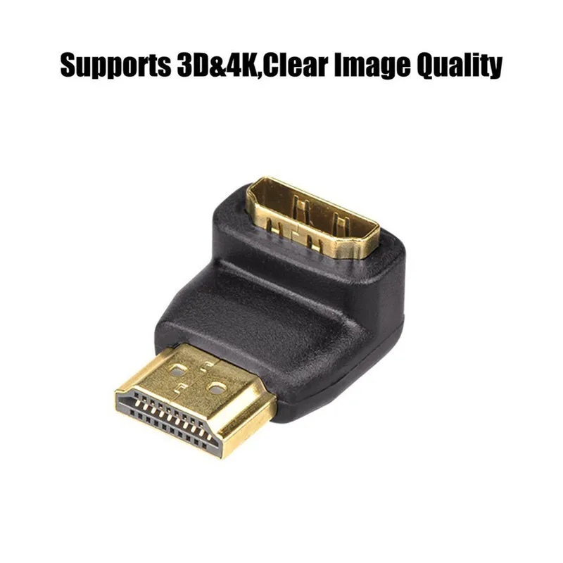 HDMI Кабельные адаптеры-конвертеры 270/90 градусов HDMI штекер HDMI Женский для 1080P HDTV кабель адаптер конвертер удлинитель