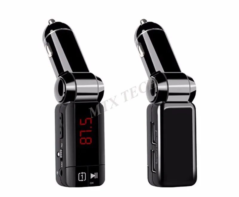 Автомобильный Bluetooth FM MP3 плеер передатчик беспроводной модулятор HandsFree автомобильный комплект ЖК-дисплей USB зарядное устройство для телефона