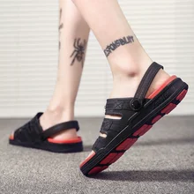 Уличная Мужская дышащая летняя непромокаемая обувь Резиновые Сандалии быстросохнущие пляжные кроссовки для плавания