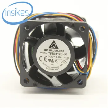 

Delta Original TFB0412EHN DC 12V 0.87A Server Inverter Cooling Fans Blower Case 4028 40*40*28mm PWM 15000RPM TFB0412EHN-4K29
