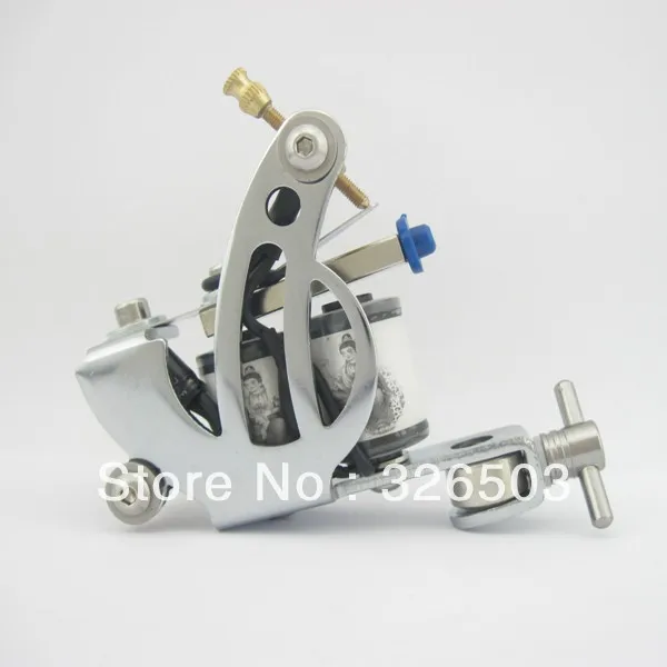 

One 8 Wrap Coils General Beginner Tattoo Machine Gun For Kit Set Supply CTM25-A