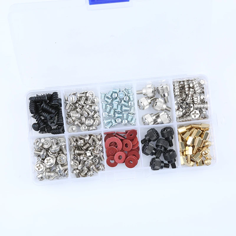 228PCS Assorted DIY Computer set Screws for motherboard hard drive CD