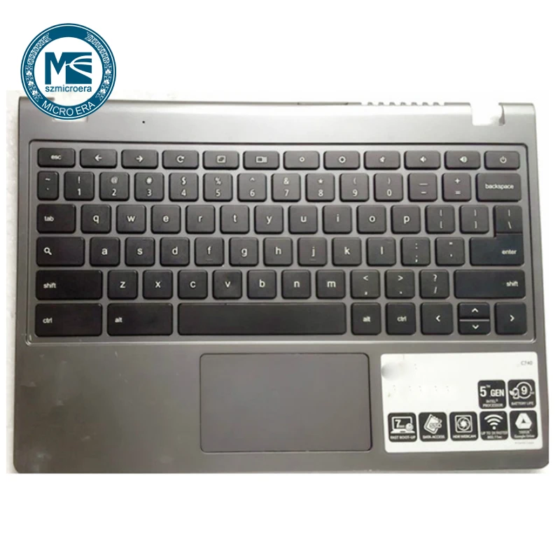 Чехол для ноутбука, верхняя крышка клавиатуры для acer для Chromebook C720 C720P C730 C740
