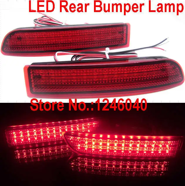 

LED Rear bumper reflector light tail brake stop light rear fog lamp for Toyota Avensis Alphard Estima RAV4 Gaia PREVIA IPSUM