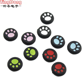 

4 pcs Silicone Analog Thumb Sticks Grips for Sony PlayStation 4 PS4 Slim Pro Controller Caps Cover for XBox One X S