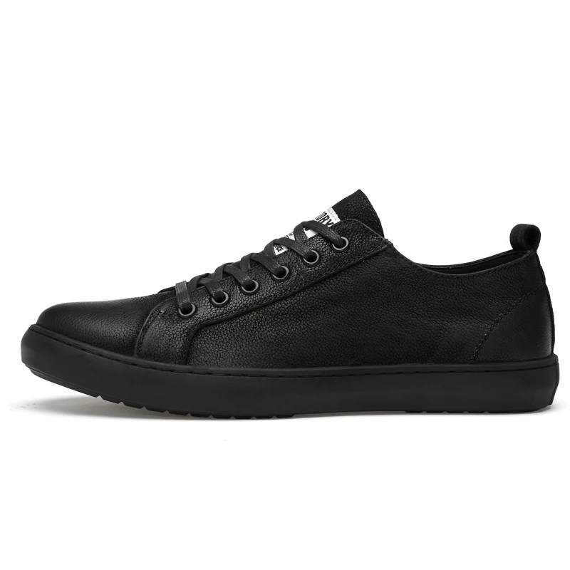 black leather sneakers (2)
