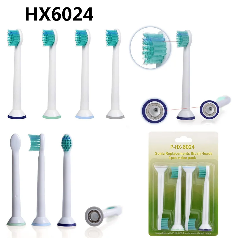 

20PCS Electric Toothbrush Heads HX6014 HX6024 HX6034 HX6044 HX6054 HX6064 HX6074 HX9024 HX9034 HX2012 For Philips Sonicare