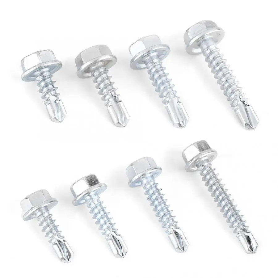 

Screws For Laptop Stainless Self Tapping Screws 200pcs Durable Metal Self Tapping Drill Screws Assortment Kit Set Parafuso