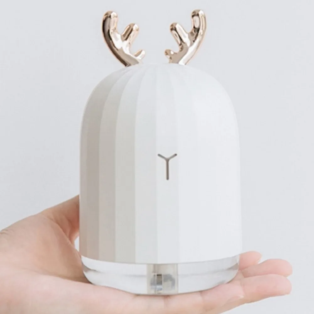 

220ML Ultrasonic Air Humidifier Aroma Essential Oil Diffuser for Home Car USB Fogger Mist Maker with LED Night Lamp