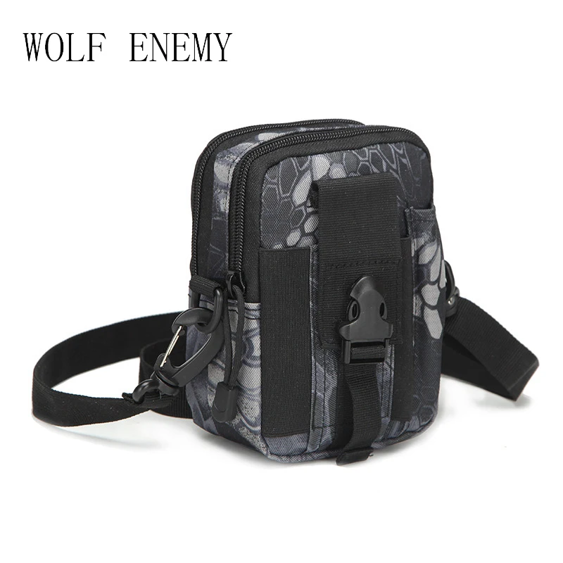 Горячая Распродажа, военный тактический рюкзак на плечо, походная камуфляжная сумка, охотничий рюкзак, поясные сумки - Цвет: typhon