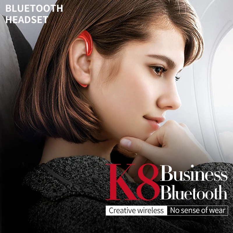 k8 bone conduction earhook wireless