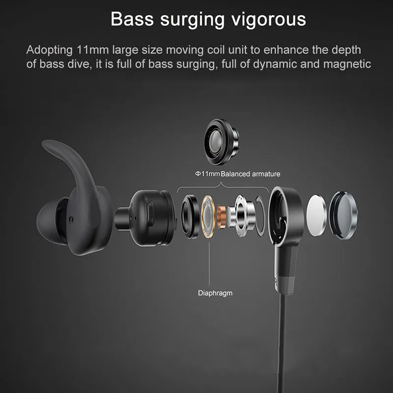 Original Huawei Honor xsport Bluetooth  Headset am61 IPX5 Waterproof BT4.1  Music Mic Control Wireless Earphone For Android IOS