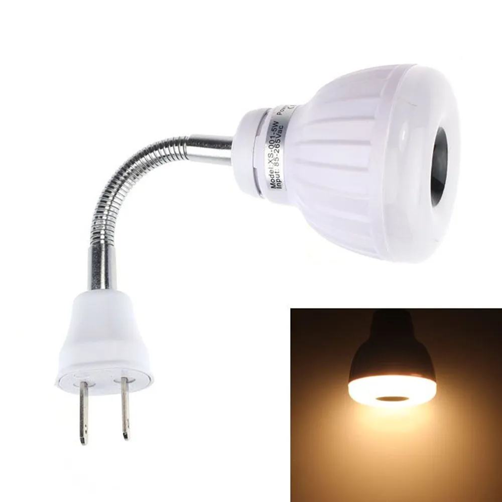 

2017 AC 110V 220V 5W LED PIR Infrared Sensor Motion Detector Light Bulb Lamp US Plug