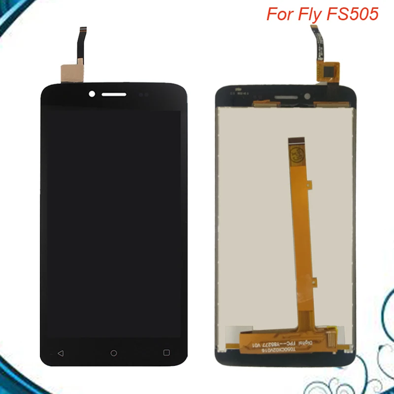 Высокое качество для FLY FS505 Nimbus 7 ЖК дисплей + сенсорный экран панель 100% дигитайзер