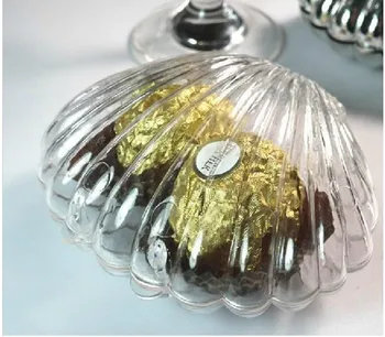 

24PCS Shell Candy Boxes FavorsHolders Baby Shower Children's Days Gifts Souvenir Events Party Gifts Ideas
