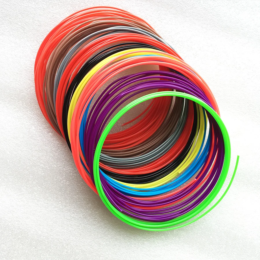 3D Pen PLA Filament 3D Printing Pen Filament Refills 1.75mm 3D Doodler Pen ...