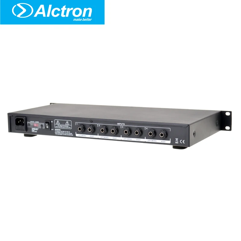 Alctron H4 Professional high-power 4 Channel Headphone Preamplifier, Headphone Amplifier,Pro Line Distribution System Alctron H4 Professional high-power 4 Channel Headphone Preamplifier, Headphone Amplifier,Pro Line Distribution System