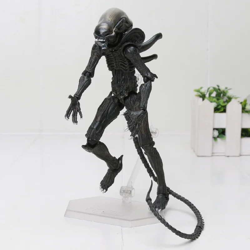 Фильмы Хищник 2 Figma SP-109 10th Alien 3 8bit Alien VS Predator 2 figma 109 ПВХ фигурка модель игрушки