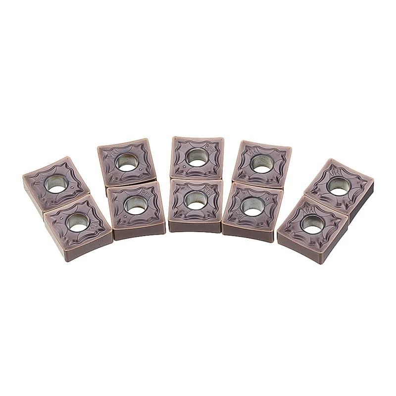 

DANIU 10pcs SNMG1204 04/08HA Carbide Inserts SNMG432 Cutter for Lathe Turning Tool Holder